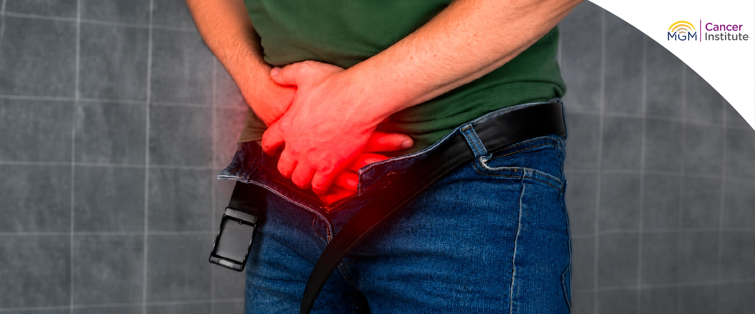 prostate gland causing urinary symptoms in men